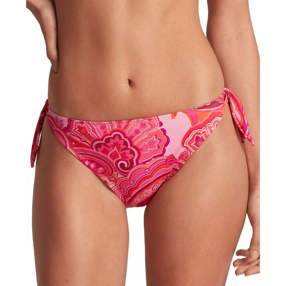 Lauren Ralph Lauren Womens Printed Side Tie Hipster Bikini Bottom 8 Multi - NWT
